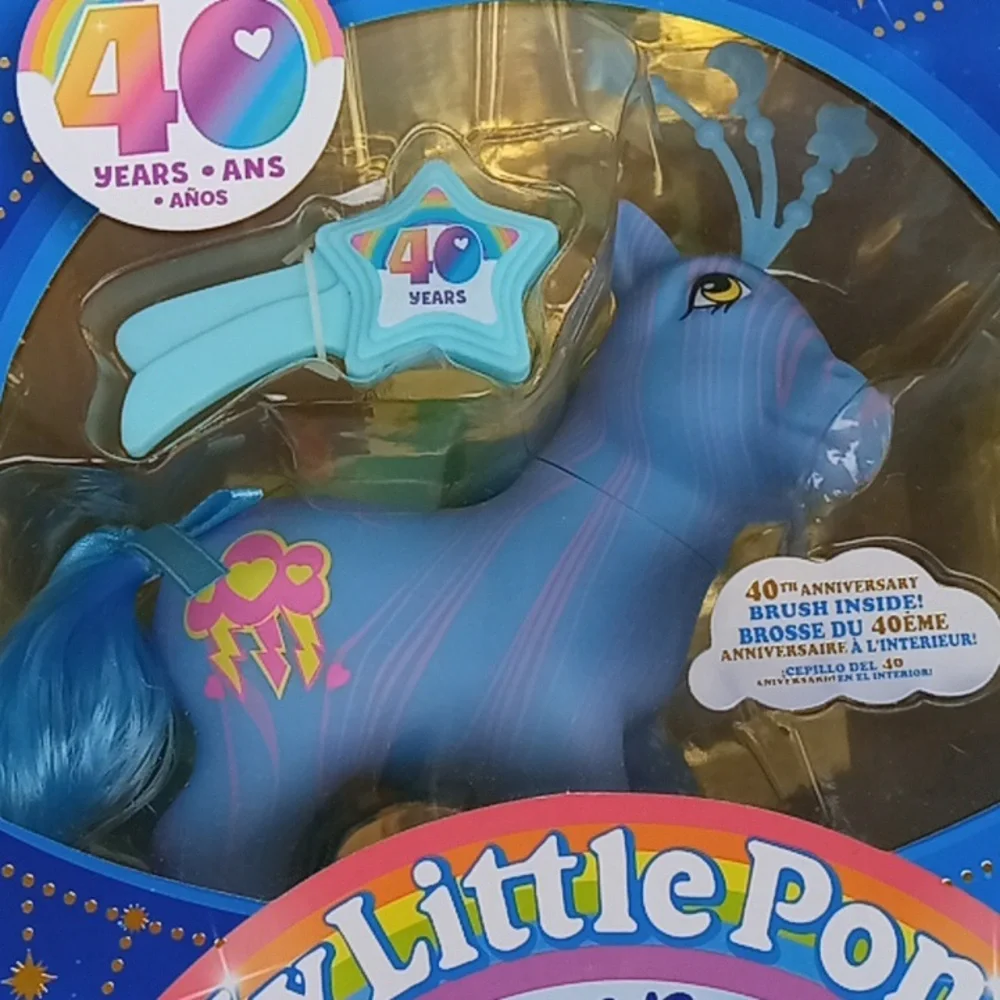 2 New In Box 40th Anniversary My Little Ponies - Picture 7 of 16